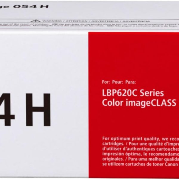 Toner Canon CRG054H black, High yeld, capacitate 3.1k pagini, pentru
