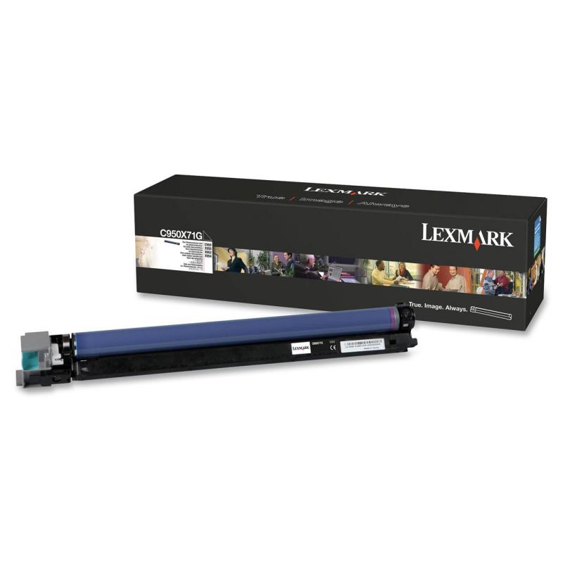 overlay_7b7c77f375e6881a79e92f764b998acc.jpg Drum Lexmark C950X71G, black, 115 k, C950de , X950de , - imagine 1