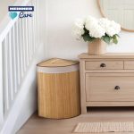 COS DE RUFE DIN BAMBUS  PENTRU COLT, 35x35x60 CM, - imagine 5