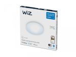 Plafoniera LED WiZ SuperSlim, Wi-Fi, Bluetooth, 16W, 1500 lm, luminaalba(2700-6500K), - imagine 3