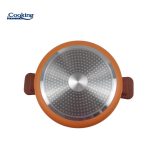 CRATITA ALUMINIU FORJAT CU CAPAC STICLA 20 x 9.5 CM, - imagine 4