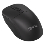 Mouse Spacer wireless, rezolutie 1600DPI, butoane/scroll 4/1,buton ON/OFF, click silentios - imagine 2