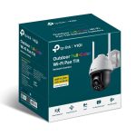 TP-LINK VIGI 4MP Outdoor PAN/TILT WI-FI Camera,VIGI C540-W(4mm),Senzor: 1/3", Lentila: - imagine 3