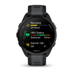 Ceas Garmin Forerunner 165, Black/Grey - imagine 3