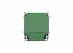 HEINNER SEZLONG CU PARASOLAR 186X55X24CM VERDE - imagine 3