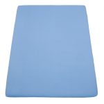 CEARCEAF PAT CU ELASTIC 140X200 CM BLUE - imagine 2