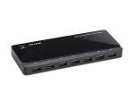 Hub USB TP-Link UH720, 7 porturi USB 3.0, negru - imagine 2