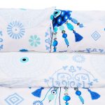 Lenjerie kingsize, bumbac,132 TC, Paros - imagine 2