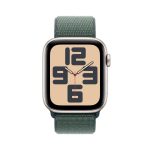 Apple Watch SE GPS 44mm Starlight Aluminium Case with Lake - imagine 7