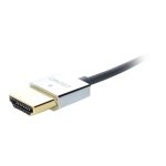 Cablu Lindy LY-41672, HDMI Cromo Slim with Ethernet, 2m, negru - imagine 3