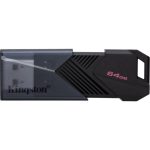 Memorie USB Kingston Exodia Onyx 64 GB, USB 3.2, Negru - imagine 2