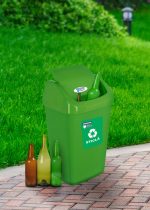 COS GUNOI CAPAC BATANT, RECICLARE ECO 35 L, VERDE, HEINNER - imagine 3
