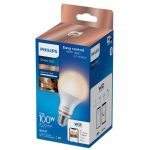 Bec LED inteligent Philips Bulb A67, Wi-Fi, Bluetooth, E27, 13W