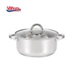 SEMIOALA INOX CU CAP 24x11.5CM,5.2L,MIKA