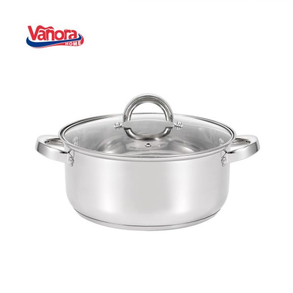 SEMIOALA INOX CU CAP 24x11.5CM,5.2L,MIKA