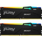 Memorie RAM Kingston FURY Beast RGB, 32GB DDR5, 5200MHz, CL40