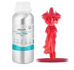 CREALITY Rasina low odor fotosensibila, 500g, culoare transparent red, ambalaj: - imagine 2