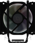 Cooler Procesor AQIRYS URANUS LS ARGB NEGRU - imagine 6