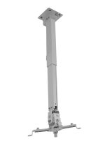 Suport videoproiector tavan EATV2, alb, reglabil, 43-65 cm - imagine 2