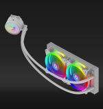 Cooler Procesor AQYRIS AQUARIUS 240 AIO ARGB ALB - imagine 3