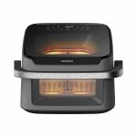 FRITEUZA DUBLA CU AER CALD HEINNER AirBake Revolution HAF-C10DB22GREY - imagine 2