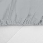 CEARCEAF PAT CU ELASTIC 90X200 CM GRI - imagine 3