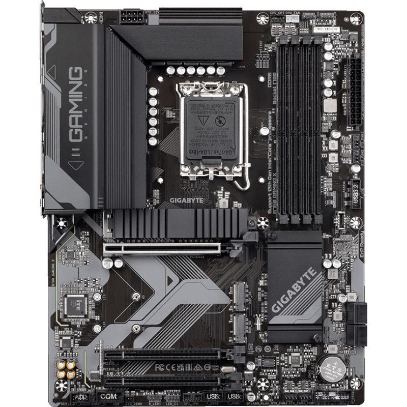 overlay_8190fa23006a1f778654d3bb93596012.jpg Placa de baza Gigabyte B760 GAMING X, Socket 1700, DDR5, - imagine 1