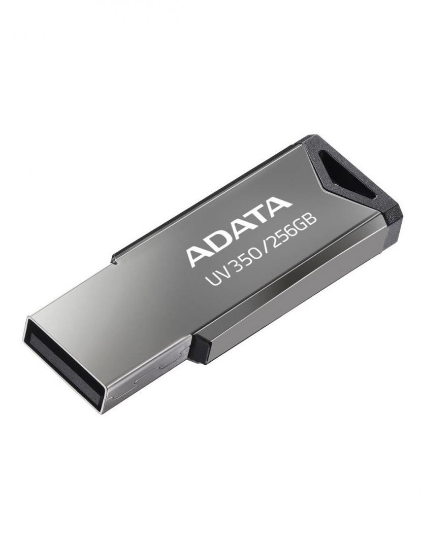 overlay_81a08b7214dd32b41c451868663f9e2c.jpg Memorie USB ADATA UV350 256 GB, USB 3.2, Argintiu - imagine 1