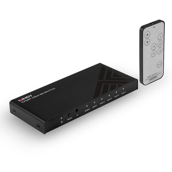 Lindy 5 Port HDMI 18G Switch  Technical details