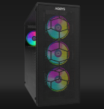 Carcasa AQIRYS Naos Pro ARGB, Mid Tower, Black - imagine 4
