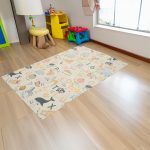 Covor de joaca pentru copii U-Grow, din spuma, pliabil, 2 - imagine 6