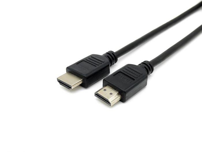 overlay_824480e20d15431805c2678d0bece1dd.jpg EQUIP 119310 HDMI High Speed Cable, 1.8m, 1080P, Black, 5.1x5.1x1800mm - imagine 1