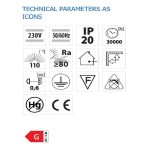 Aplica LED liniara Vivalux JAZZ, 10W, 700 lm, lumina neutra - imagine 3
