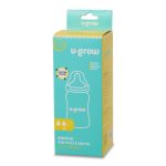 Biberon de sticla180 ml+2 tetine, U-Grow - imagine 4