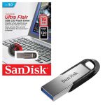 Memorie USB SanDisk Ultra Flair 16 GB, USB 3.0, Argintiu - imagine 2