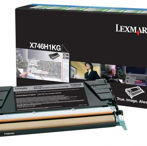 Toner Lexmark X746H1KG, black, 12 k, X746de , X748de ,