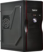 Carcasa SPACER SPC-MERCURY, Mid Tower, Black