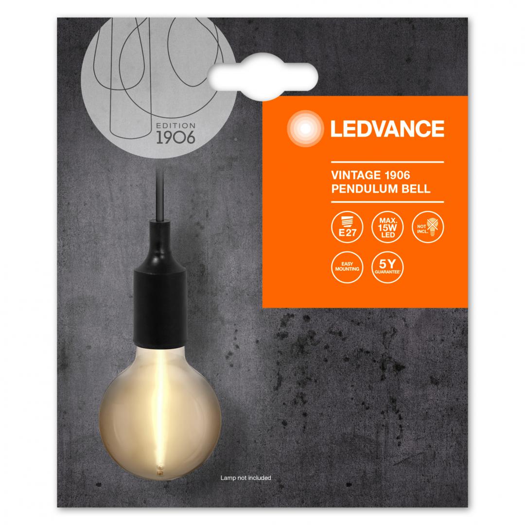 overlay_85684e52a4e1c69e3cc75567c43b2f69.jpg Pendul Ledvance Vintage 1906 Bell Negru, E27, max. 15W LED, - imagine 1