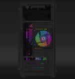 Carcasa AQIRYS BELLATRIX PRO, RGB, Mini Tower, Black - imagine 3