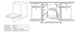 MASINA DE SPALAT VASE INCORPORABILA HEINNER HDW-BIM60514E++ - imagine 3
