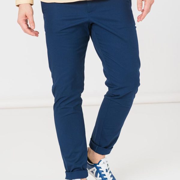 PANTALONI LUNG CASUAL BARBATI  NAVY XL