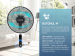 VENTILATOR CU PICIOR HEINNER HMSF-9BK - imagine 8