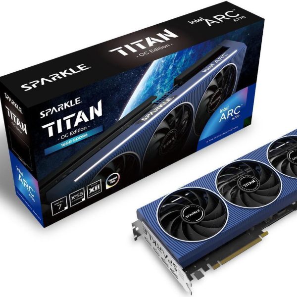 Placa video Sparkle Intel Arc A770, 16GB GDDR6, PCI Express