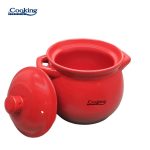 OALA CERAMICA CU CAPAC 3 L, RED LINE - imagine 4