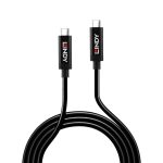 Cablu Lindy LY-43348, Active USB 3.2 Gen 2 C/C, 3m, - imagine 3