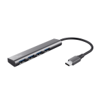 HUB USB Trust Halyx, USB-C la 4 x USB-A 3.2 - imagine 2
