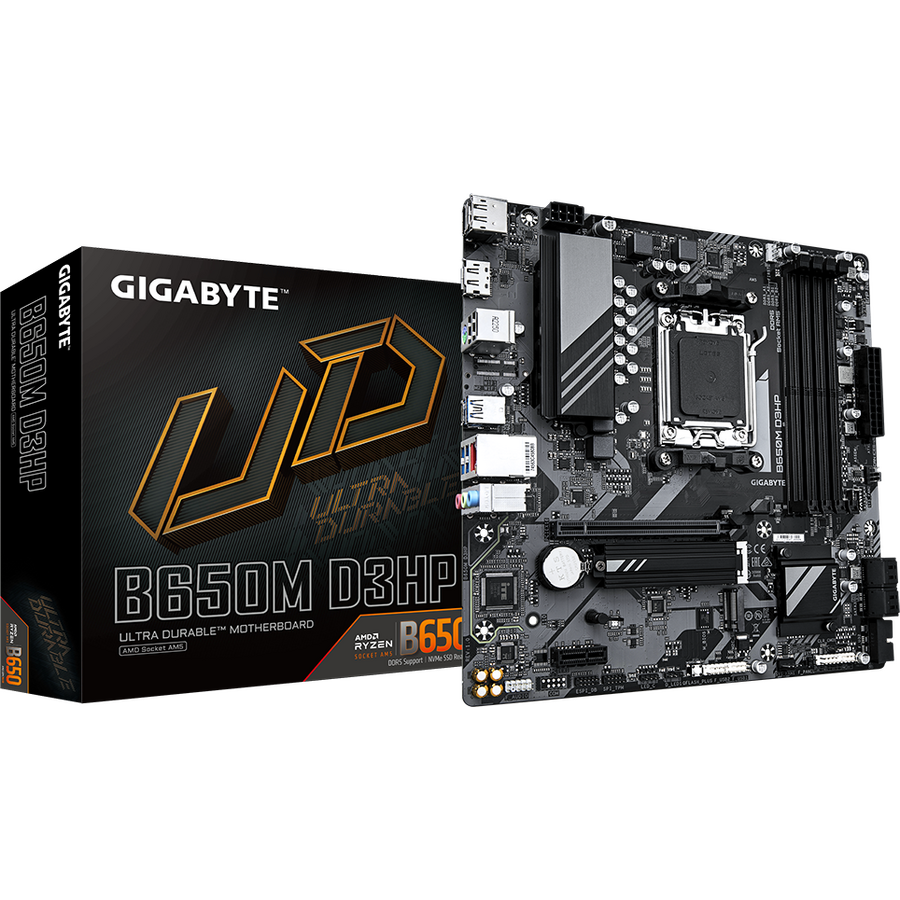 overlay_87eca267618623d70ccdd6b569b23287.png Placa de baza Gigabyte B650M D3HP, Socket AM5, DDR5, Micro-ATX - imagine 1