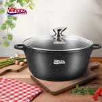 SEMIOALA ALUMINIU TURNAT 32x14.5CM, 11.6 L, CLASSIC, VANORA HOME - imagine 3