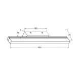 Aplica LED pentru baie Vivalux DAFNE, 9W, 675 lm, lumina - imagine 2