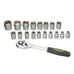 HEINNER SET 19 PIESE 1/2" CR-V - imagine 2